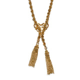 Rope Chain Tassel Necklace