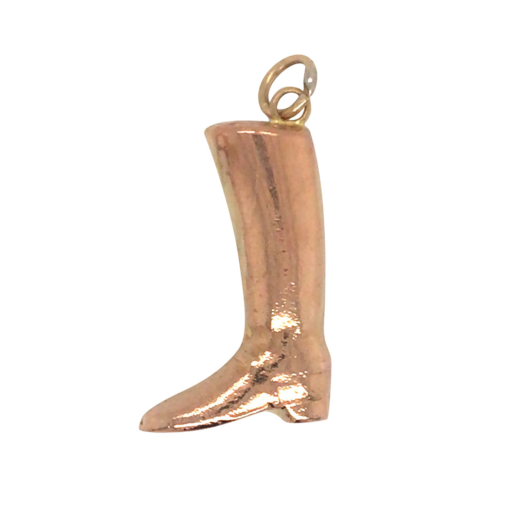 Gold Boot Charm