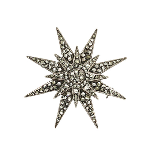 Silver Marcasite Star