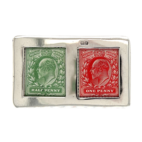 Silver Stamp Case