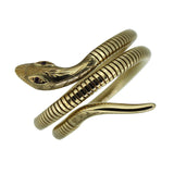 9ct Gold Snake Bangle
