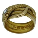 Hallmarked Victorian Snake Ring