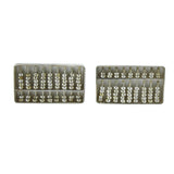 Silver Abacus Cufflinks