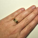Victorian Cabochon Ruby & Diamond Ring