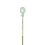 Pearl & Diamond Stick Pin