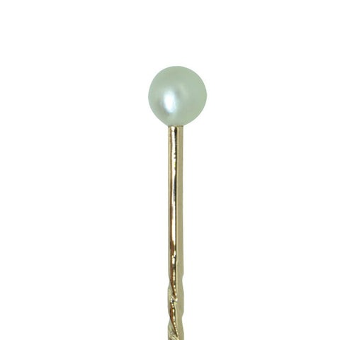 Single Pearl Tie Pin