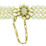 Vintage Pearl & Opal Bracelet