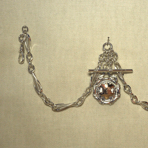 Hallmarked Silver Watch Chain