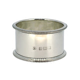 Hallmarked Silver Vintage Napkin Ring