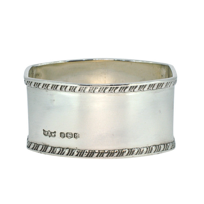 Hallmarked Silver Napkin Ring