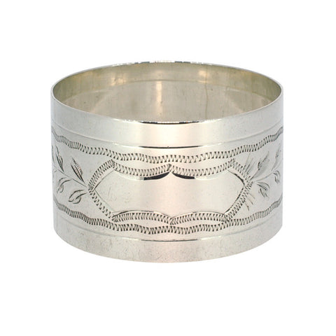 Silver Fancy Napkin Ring