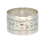 Silver Fancy Napkin Ring