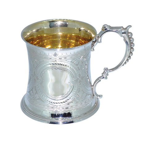 Silver Christening Mug