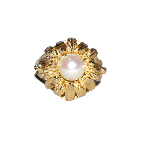 9ct Pearl Dress Ring