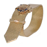 Gold & Sapphire Bracelet